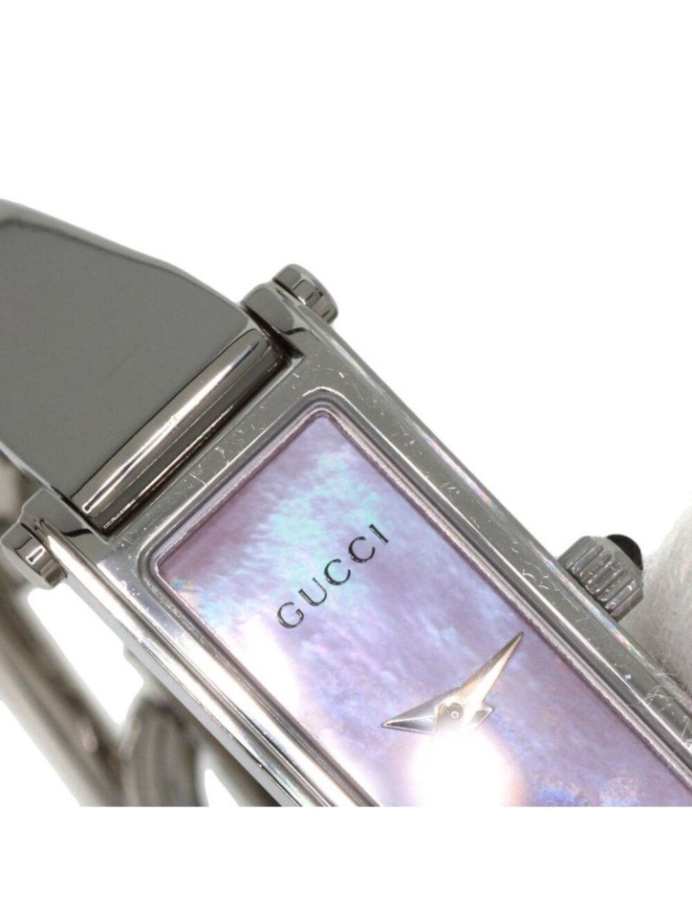 Gucci Square Face Bangle Watch SS - Picture 13 of 15